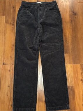 LOFT Black Corduroy Skinny Pants